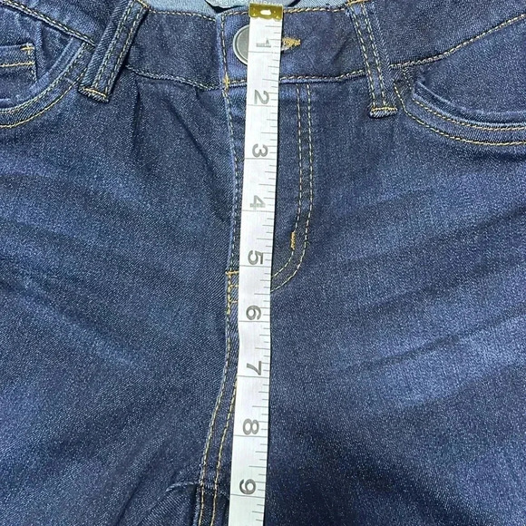 Christopher‎ & Banks Signature Slimming Petite Jeans Dark Wash Mid Rise - Picture 6 of 9